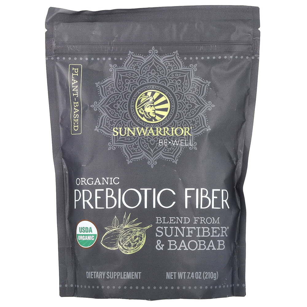 Sunwarrior, органическая пребиотическая клетчатка, 210 г (7,4 унции)