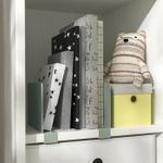 Набор пдержателей для книг IKEA RELATERA (РЕЛАТЕРА), Светло-зеленый, 2 шт