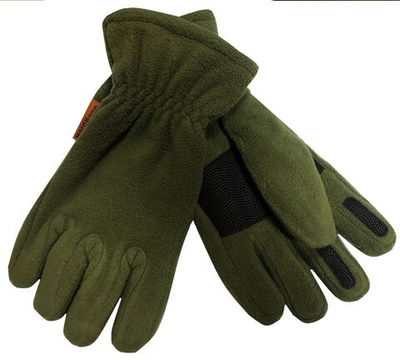 Перчатки флисовые с утеплителем NORDKAPP 846 olive (L/XL)