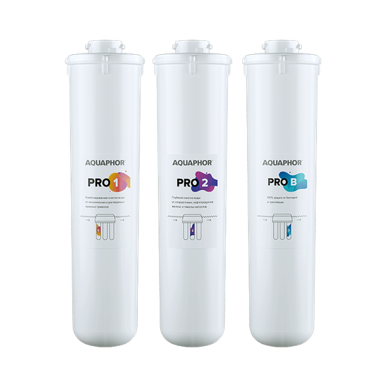 Комплект сменных модулей для Аквафор ECO Pro