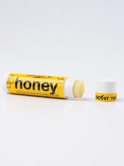"Honey" 100% Натуральный бальзам для губ с пчелиным воском