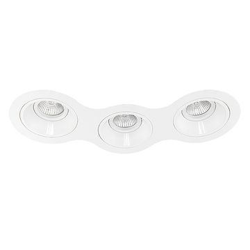 Встраиваемый точечный светильник D696060606 белый Domino Lightstar