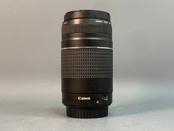 Canon EF 75-300mm 4-5.6 III царапка на передней линзе