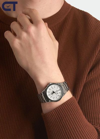 Casio EFR-S108D-7AVUEF Edifice часы наручные мужские — тонкая стальная модель с сапфировым стеклом