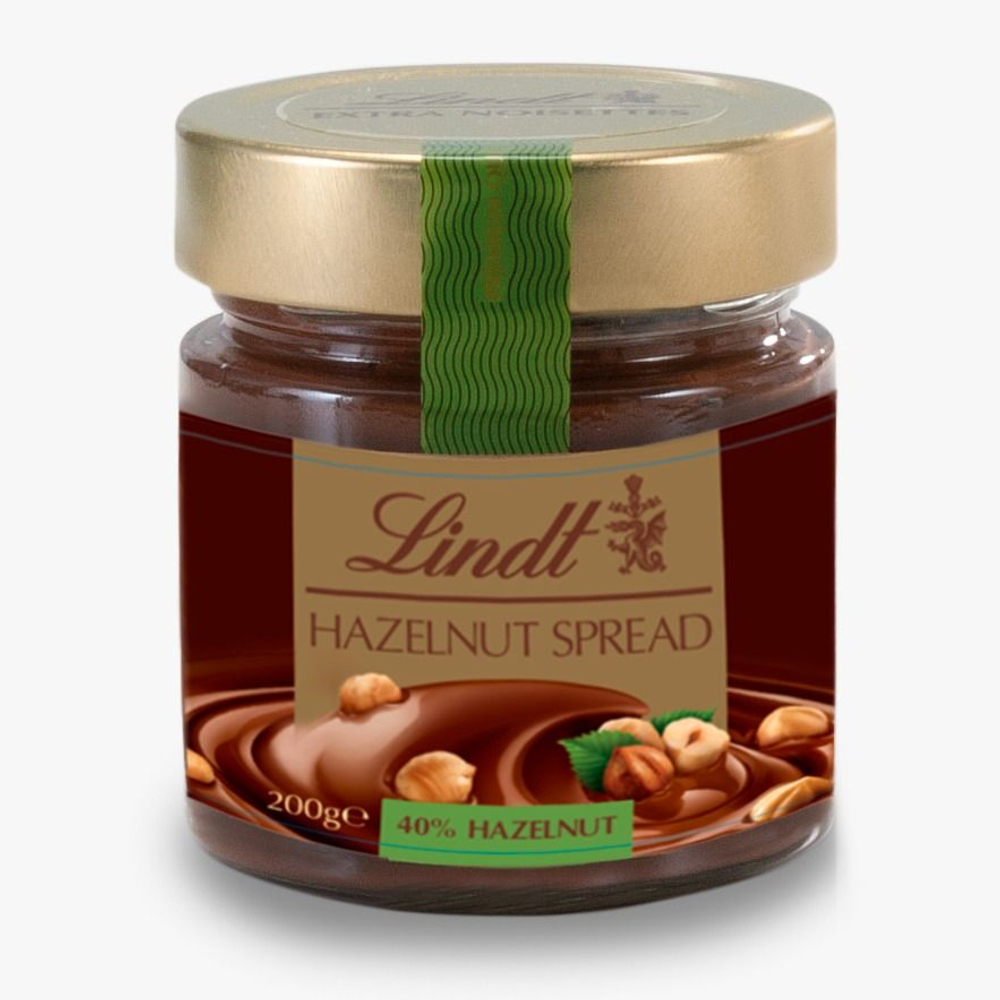 Шоколадно-ореховая паста Lindt 40% Hazelnut Spread 200 г (из Финляндии)