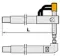 Верхнее плечо прямое Fubag для SG 4-6 O 22×200 мм