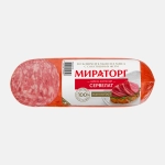 Колбаса Мираторг Сервелат варено-копченая 250г