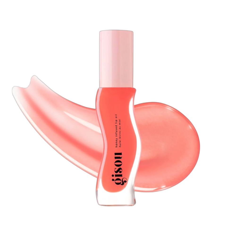 GISOU Медовое масло для губ в оттенке Bee-Llini PeachHoney Infused Lip Oil