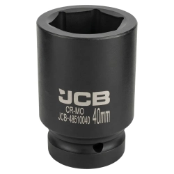 Головка ударная глубокая 40мм (6гр.), 1'' JCB JCB-48510040