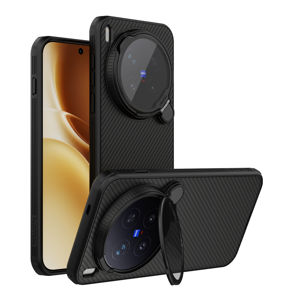 Чехол с MagSafe от Nillkin на смартфон Vivo X300 Pro, серия CamShield Prop Magnetic (версия с прозрачной откидной крышкой объектива)