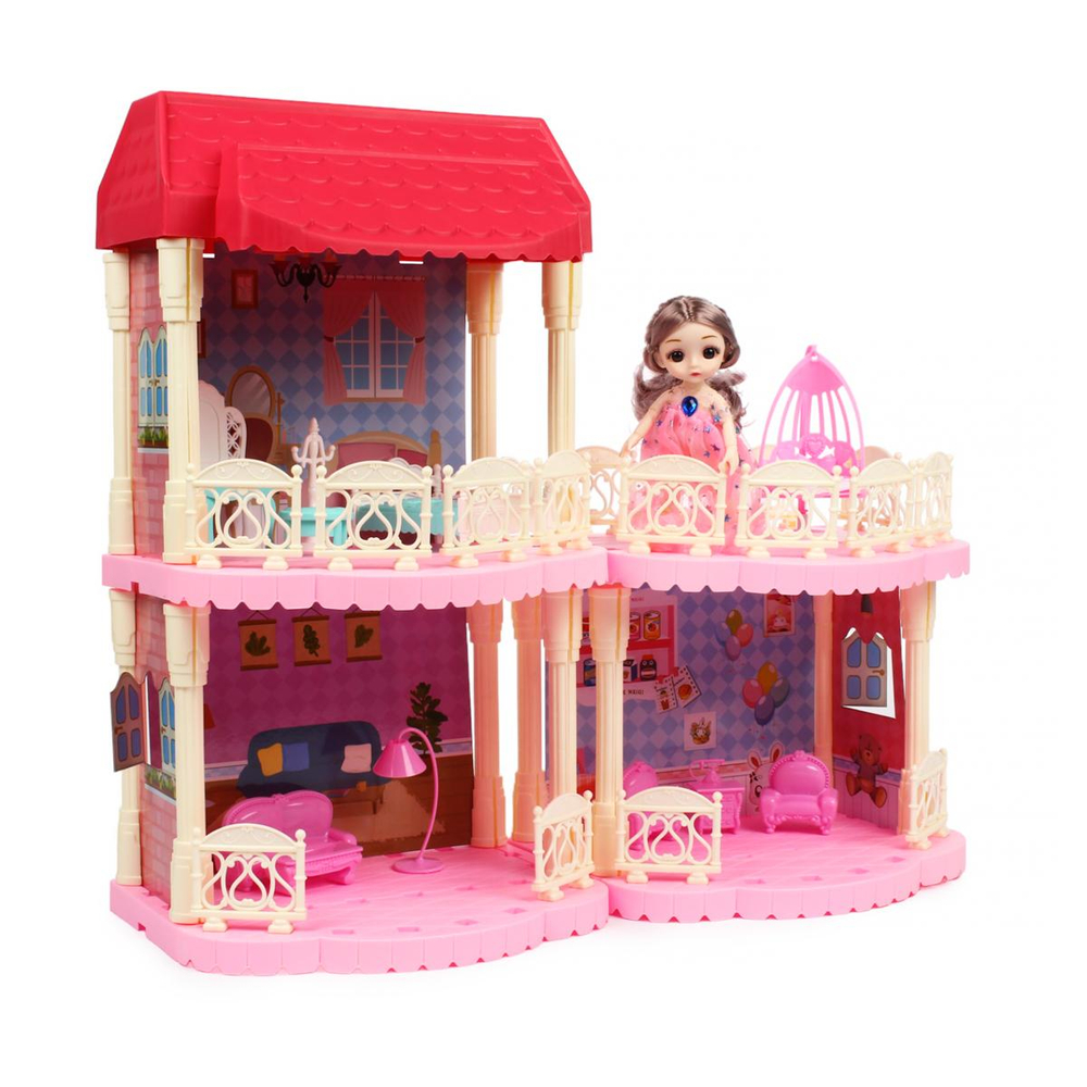 Игрушечный Дом с аксессуарами, 556-5