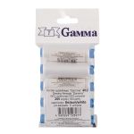 Нитки швейные бытовые Gamma 40/2, 183 м / 10 кат, 001 белый