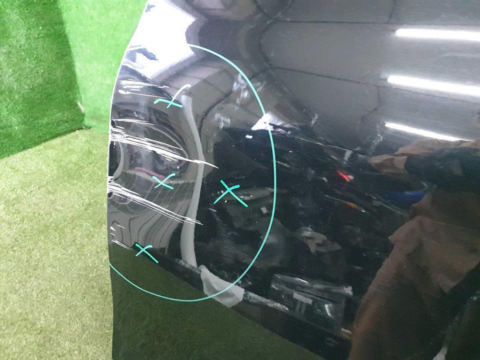 Дверь задняя левая BMW 7er G11 (2015-2022)