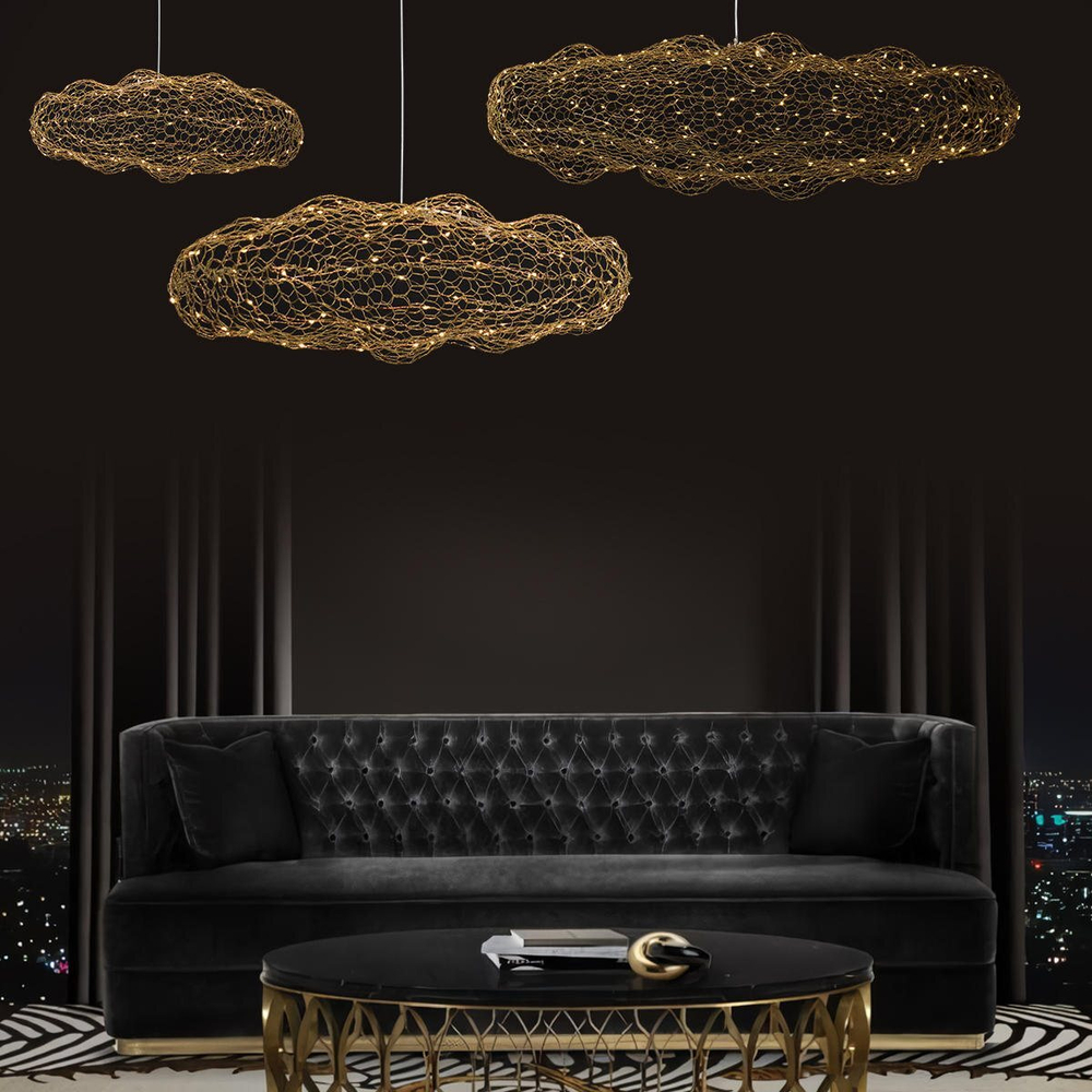 Подвесной светодиодный светильник Loft It Cloud 10247/350 Gold