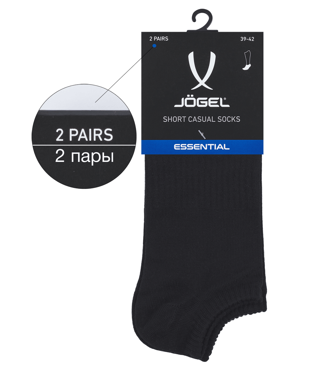 Носки низкие ESSENTIAL Short Casual Socks, черный