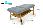 Массажный стол Relax Comfort серая кожа