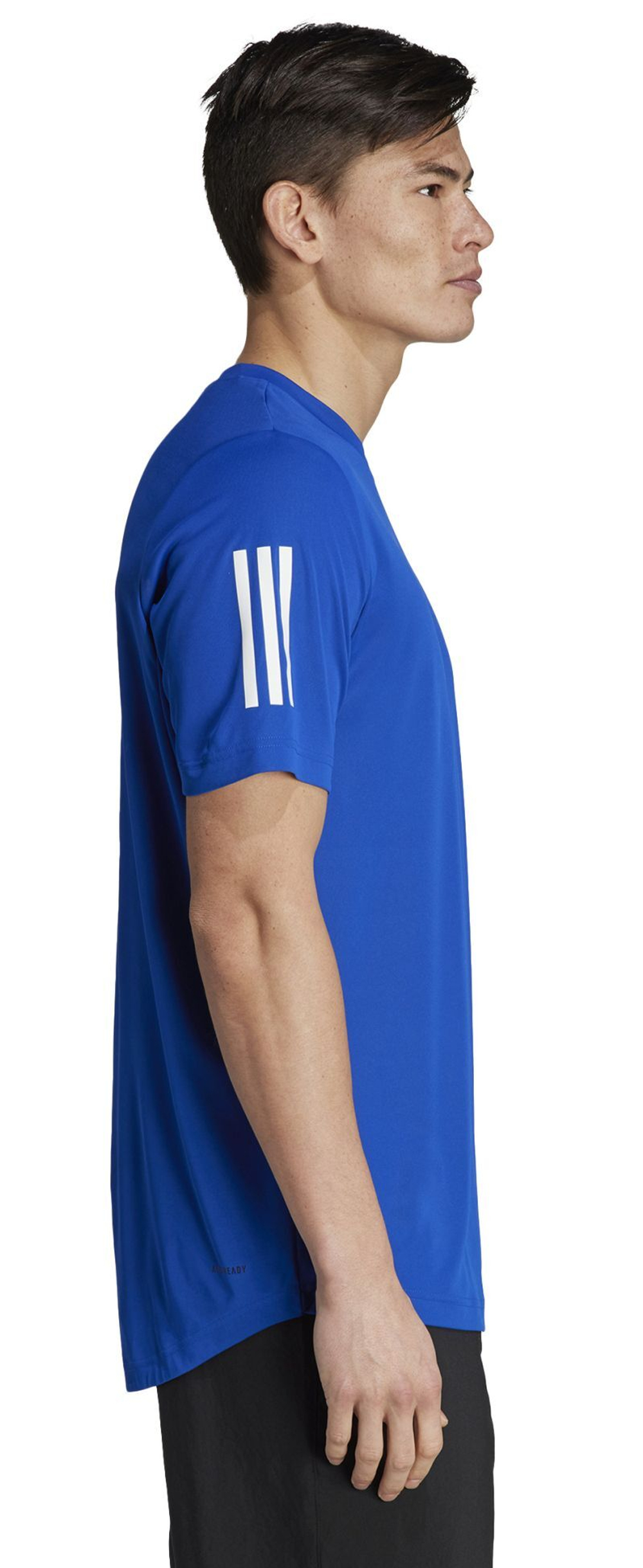 Мужская теннисная футболка Adidas Club 3-Stripes T-Shirt - collegiate royal