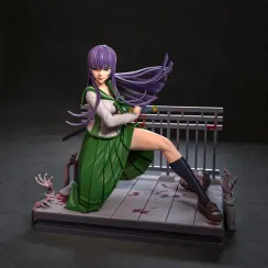 Saeko Busujima diorama - Highschool of the Dead