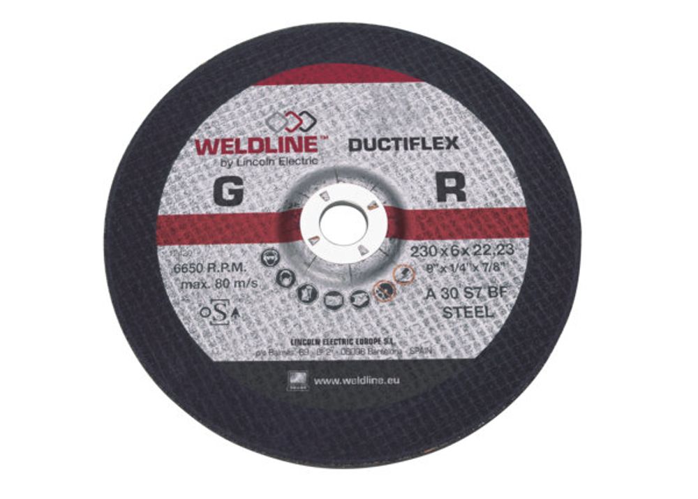 Шлифовальный круг Ductiflex Pro180x6.0x22mm