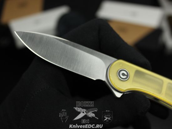 Нож складной CIVIVI Elementum C907A-4 сталь клинка D2, рукоять Ultem