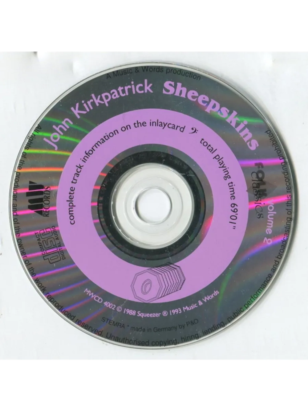 John Kirkpatrick — Sheepskins