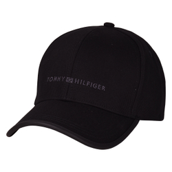 Теннисная кепка Tommy Hilfiger Premium Casual Cap Man - black