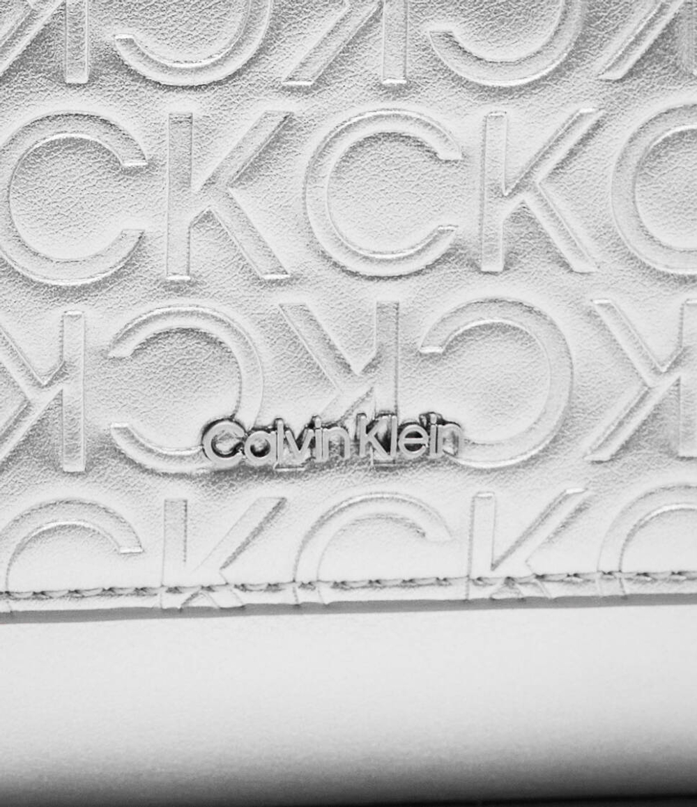 Сумка через плечо Calvin Klein - серебряный(K60K611356)