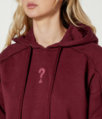 Худи ROSES GUESS - бордовый(W4BQ05 KBY51)