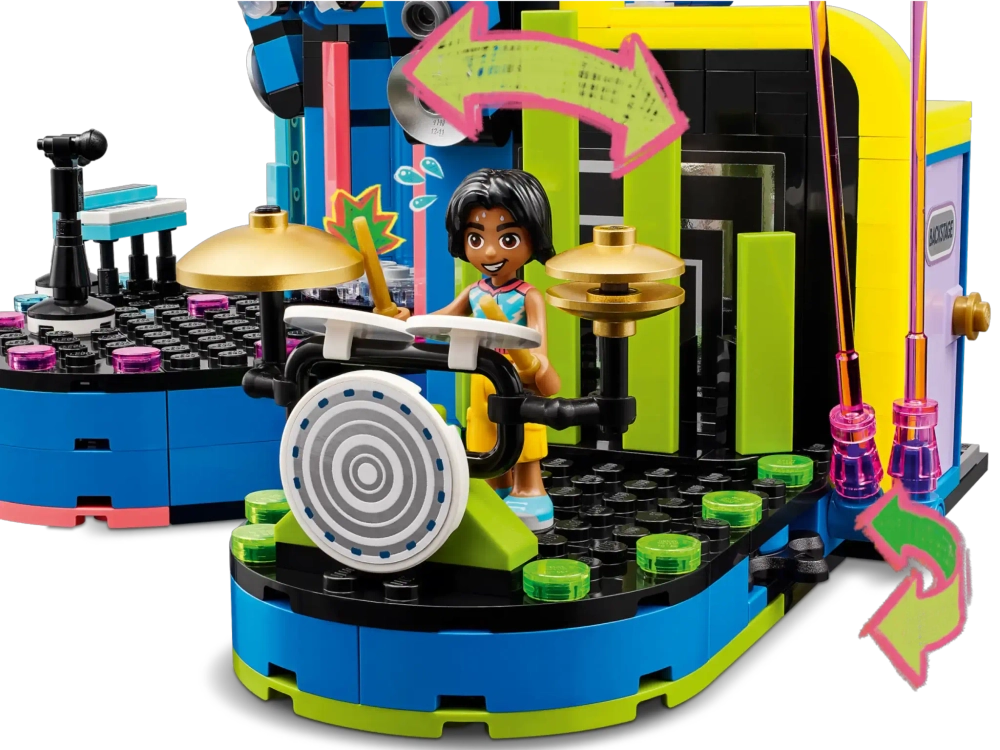 Конструктор LEGO Friends 42616 Музыкальное шоу талантов в Хартлейк-Сити