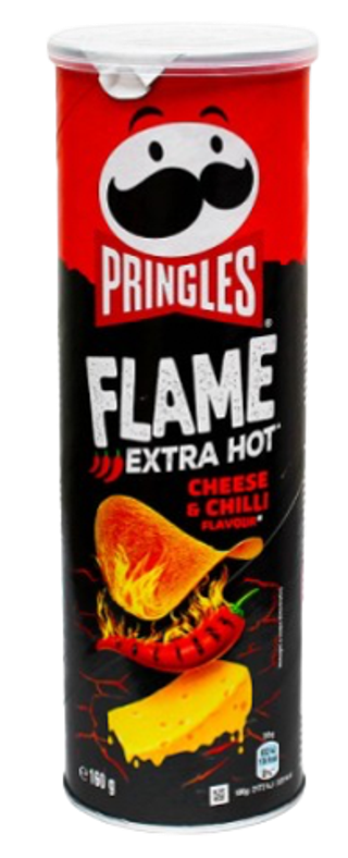 Чипсы Pringles со вкусом сыра и перца чили