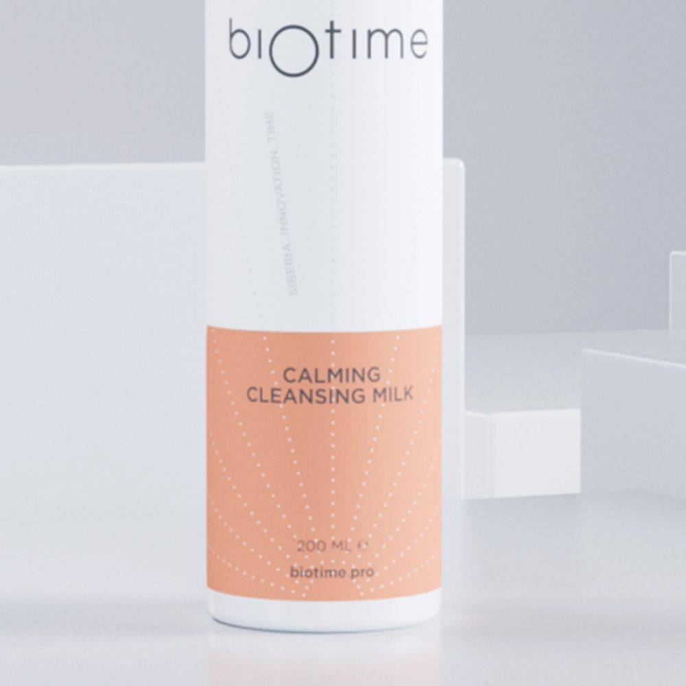 CALMING CLEANSING MILK BIOTIME - Молочко успокаивающее очищающее (Биотайм), 200 мл