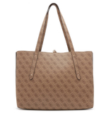 Двухсторонняя шопер 2 в 1+ поясная сумка Guess - коричневый(HWEBG8 39023)