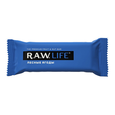 Батончик R.A.W LIFE лесные ягоды, 47 г