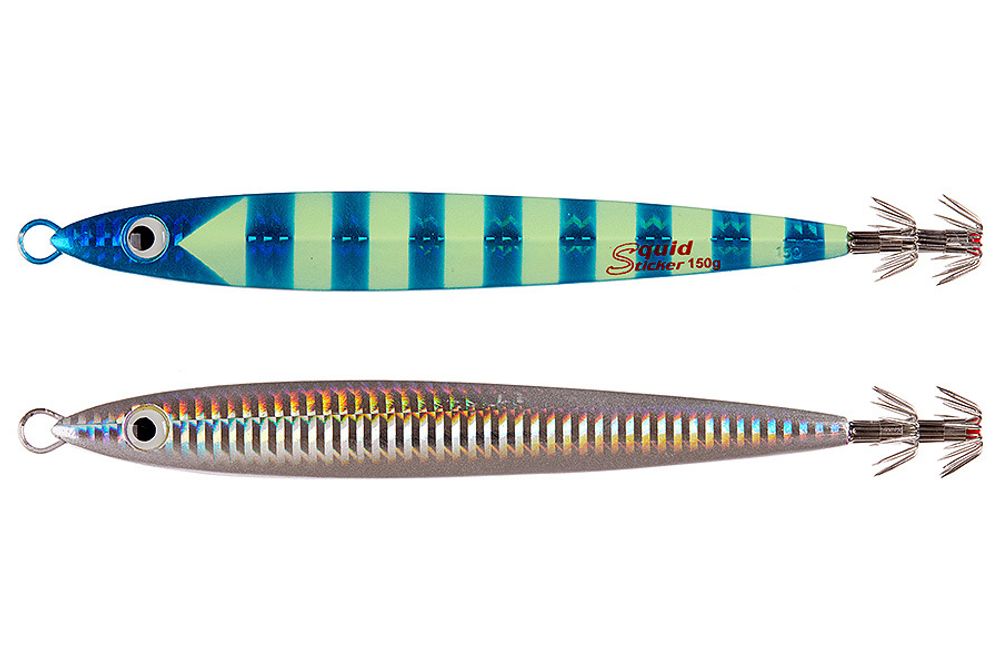Кальмарница ASARI Squid Sticker 150гр #03 Blue-Lumo