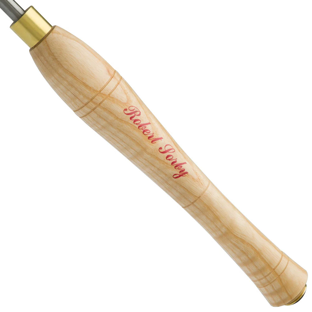 Резец токарный Robert Sorby HSS Oval Skew Chisel, 25 мм (1 дюйм) Мейсель, Овальный профиль со скошенной фаской, для обработки цилиндров, подчистки торцов изделий, резки кривых, канавок, v-образных резов М00008969
