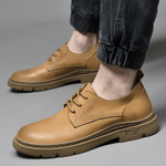HAOXING Work Boots Men"s Low top Brown Khaki