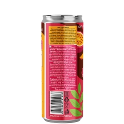 Описание cold brew и полезных свойств черного чая «Колд брю» Манго и Маракуйя 28SEEDS, боковая этикетка