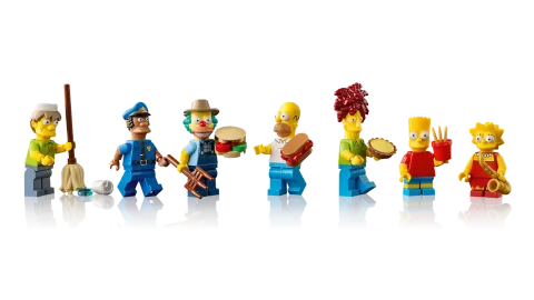 Конструктор LEGO Icons 10352 Симпсоны: Бургер Красти