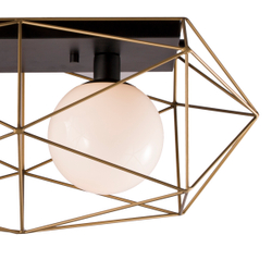 Потолочный светильник MX8525-2A gold/black