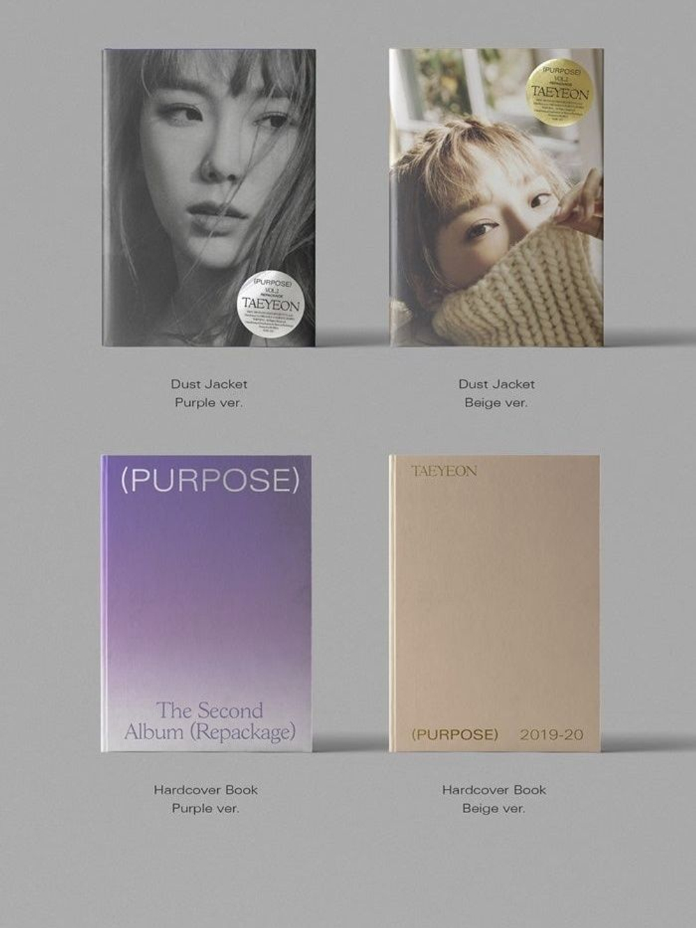 Альбом Taeyeon - Purpose 2nd Album Repackage RANDOM Version