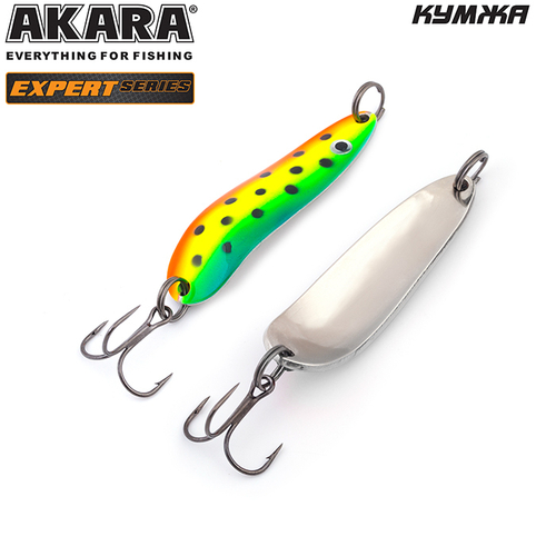 Блесна колебалка Akara Expert Кумжа 13 гр. 7/SIL