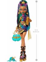 Кукла Монстер Хай Нефера де Нил королевская мумия 3 поколение | Monster High Nefera de Nile Royal Mummy JDR48 3g (6+)