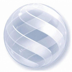 П BUBBLE DECO 20" Спираль Уп