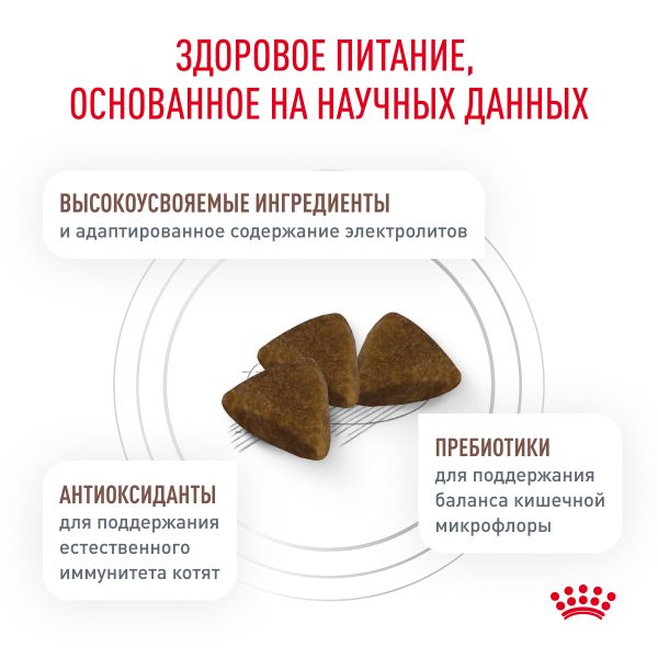 Сухой корм Royal Canin GASTROINTESTINAL KITTEN для котят от 2 до 10 месяцев при нарушениях пищеварения