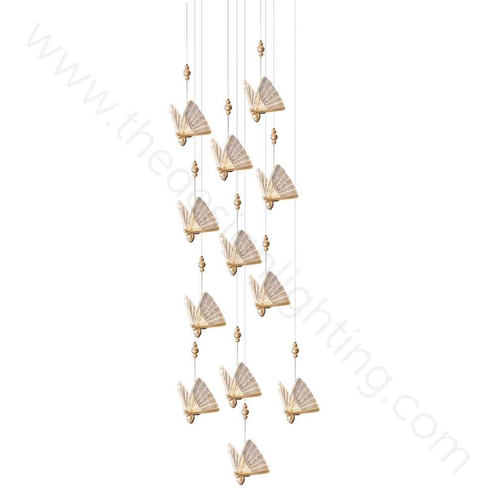 Pendant design lamp  butterfly ( 12 )