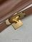 Сумка с ручкой кремовая с коричневой отделкой от Hermès BP5-585596 — фото 4 [TG e1f965759509-004]