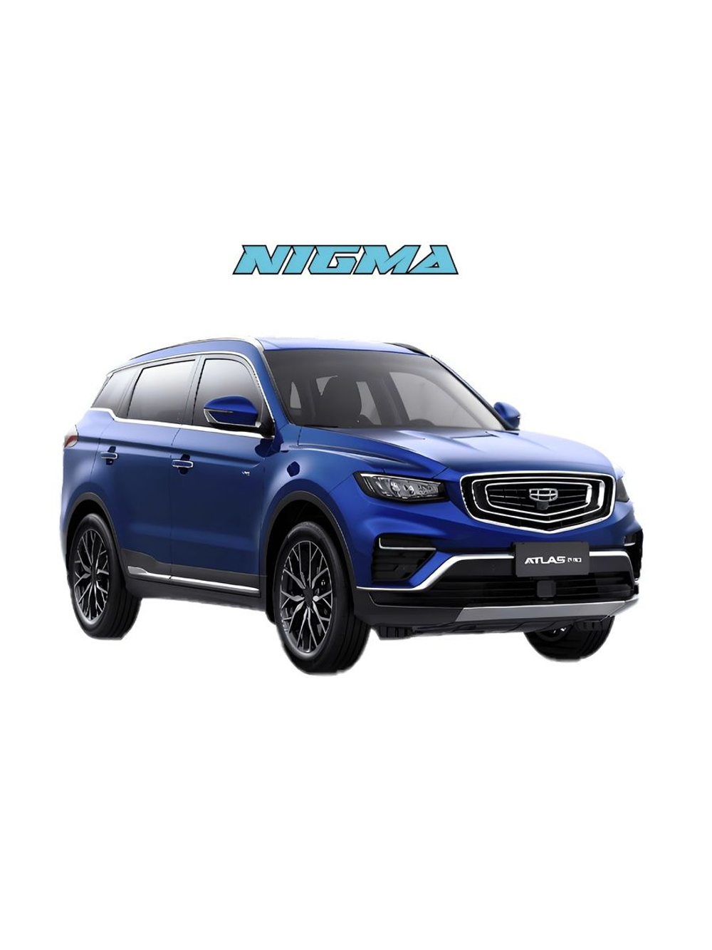 Переходная рамка для линз 1.5 GEELY ATLAS PRO (2021-2025) NIGMA