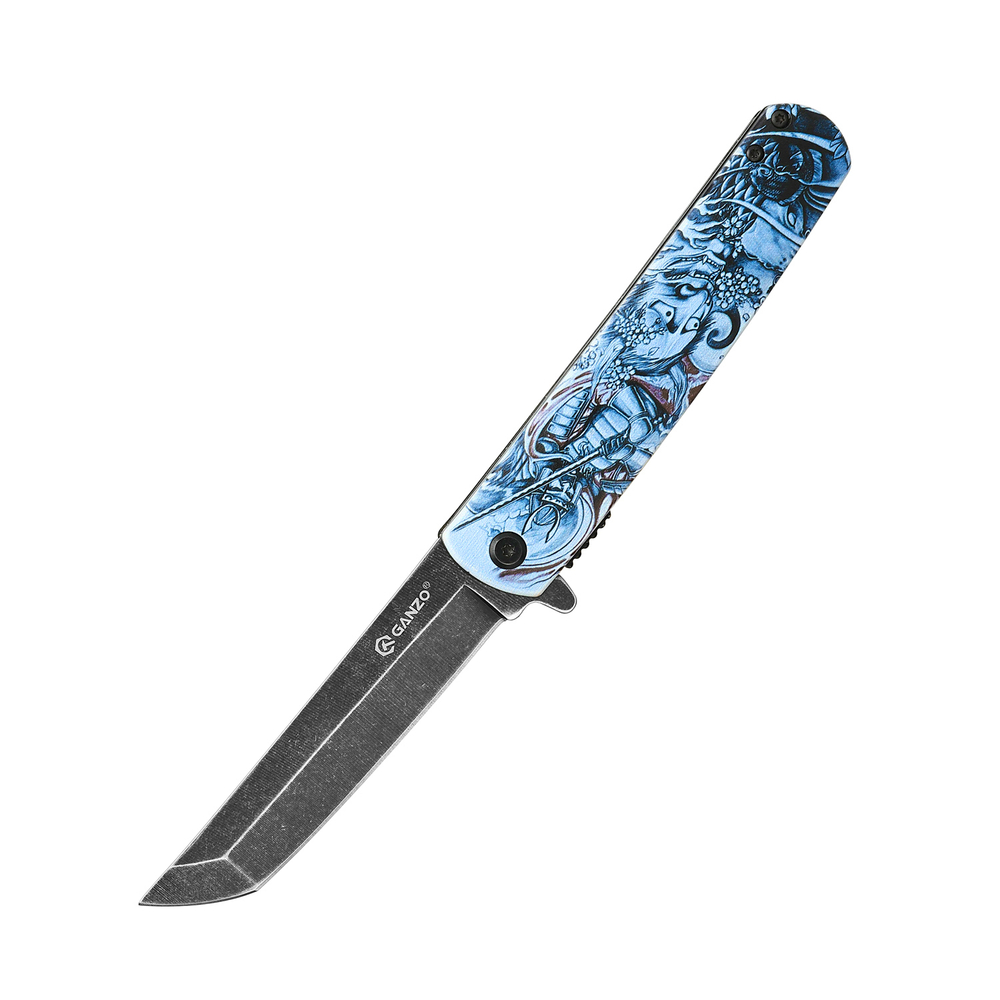 Нож туристический Ganzo G626-GS серый самурай