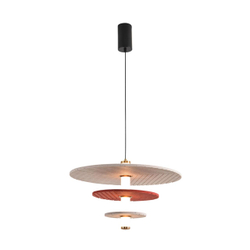 8296/11AL LEDIO LN26 365 черный/бежевый/бурый, металл/фетр/акрил Подвес LED 11W 3000K 220V FELTA