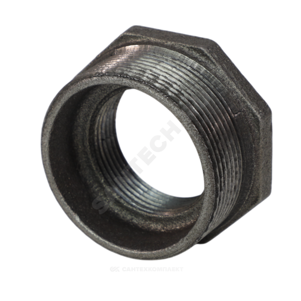 Футорка чугун Ду 50х20 (2"х3/4") НР/ВР Fittex PLUS